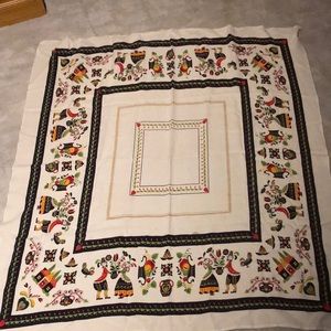 Vintage tablecloth